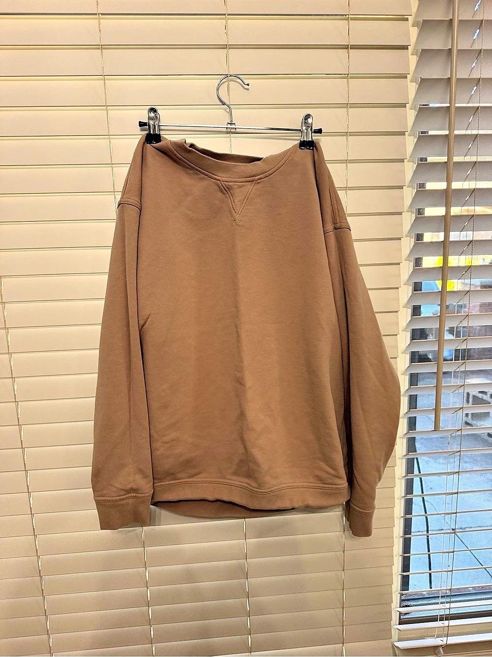 lululemon All Yours Crew Brown Crewneck Sweatshirt